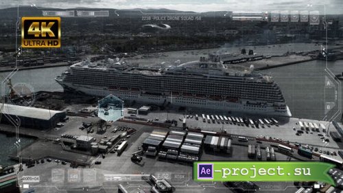 Videohive - Drone Helicopter HUD UI Screens - 31319708 - Project for After Effects