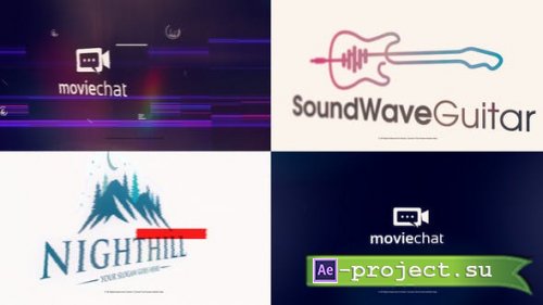 Videohive - Modern Glitch Logo - 24499854 - Project for After Effects