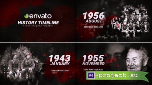 Videohive - HistoryTimeline // History Opener // History Slideshow - 38418494 - Project for After Effects