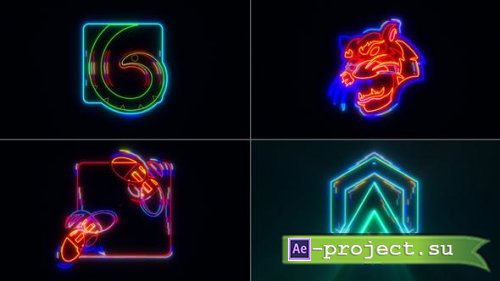 Videohive - Neon Logo - 40493294 - Project for After Effects