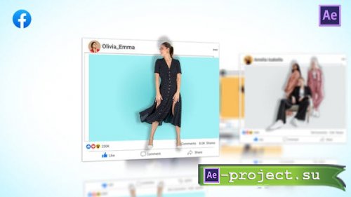 Videohive - Facebook Post - 39101026 - Project for After Effects