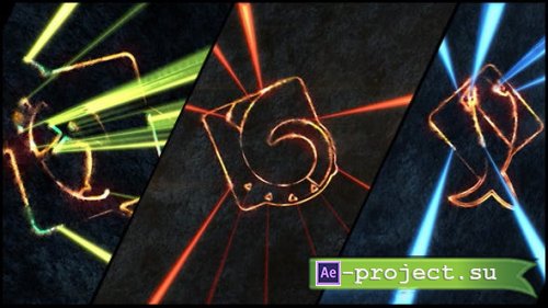 Videohive - Laser Carved Logo - 16115939 - Project for After Effects