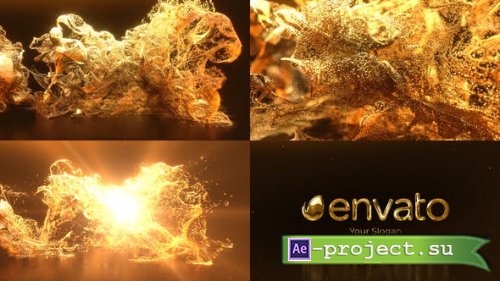 Videohive - Gold Dust Explosion Logo - 39955598 - Project for After Effects