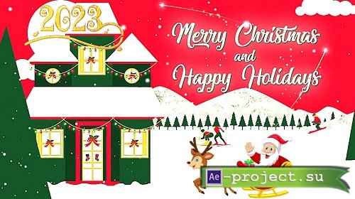 Videohive - Christmas Holidays Greetings 40667968 - Project For Final Cut & Apple Motion