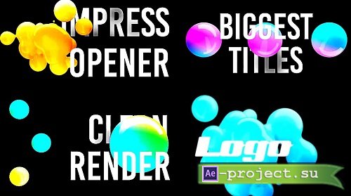 Videohive - Clean Colorful Typo Opener 40657608 - Project For Final Cut & Apple Motion