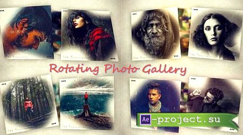 Rotating Photo Gallery Slideshow 1217255 - Project for After Effects
