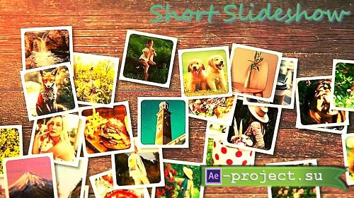 Short Slideshow 1217253 - Project for After Effects