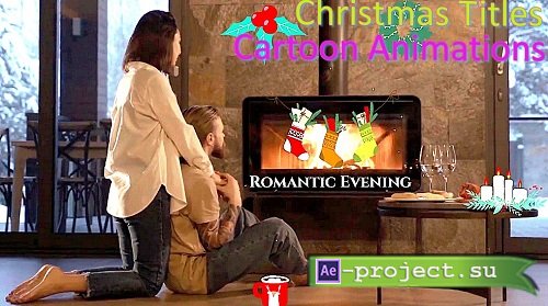 Videohive - Christmas Titles And Cartoon Animations 40749531 - Project For Final Cut & Apple Motion