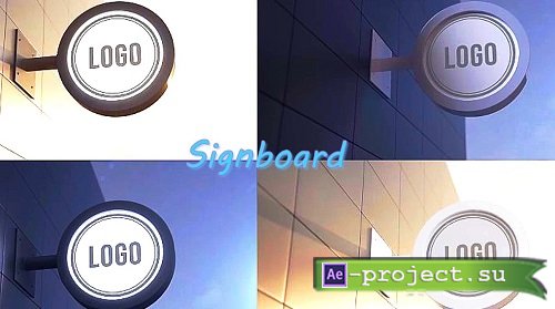Videohive - Signboard Logo 41725948 - Project For Final Cut & Apple Motion