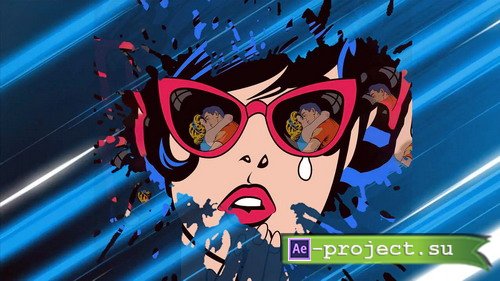 Проект ProShow Producer - Pop Art Splash Slideshow