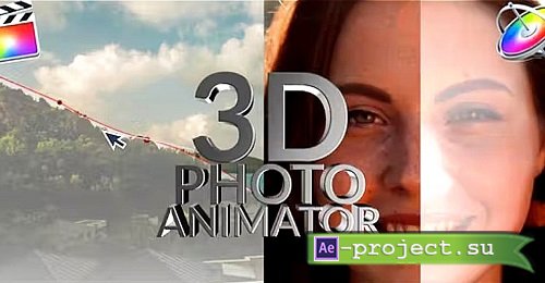 Videohive - 3D Photo Animator 26543829 - Project For Final Cut & Apple Motion