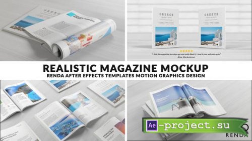 Videohive - Magazine Book Promo - 39252523 - Project for After Effects