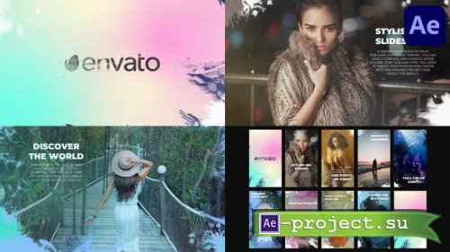 Videohive - Stylish Ink Slideshow for After Effects - 40524535 - Project for After Effects