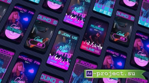 Videohive - Music Instagram Stories - 40528033 - Project for After Effects