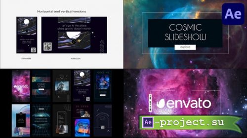 Videohive - Cosmic Slideshow for After Effects - 40558476 - Project for After Effects