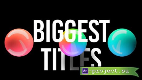 Videohive - Clean Colorful Typo Opener - 40626303 - Project for After Effects