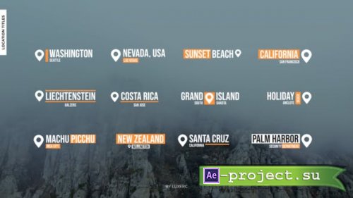 Videohive - Location Titles | Lower Thirds - 40530345 - Project for After Effects
