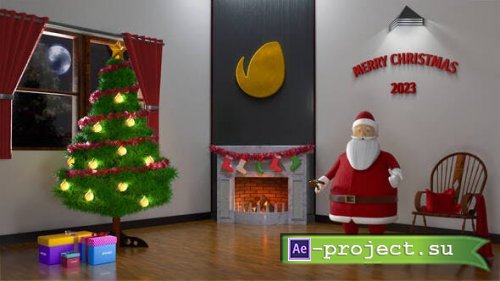 Videohive - Merry Christmas By Santa - 40499437 - Project for After Effects