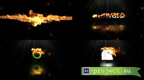 Videohive - Luxury Burning Logo - 22158368 - Project for After Effects