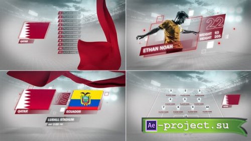 Videohive - Soccer Package - Qatar 2022 - 39973684 - Project for After Effects