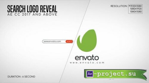 Videohive - Search Logo Reveal - 40306471 - Project for After Effects