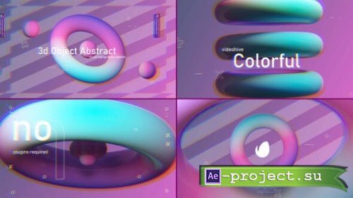 Videohive - Object Abstract 3d Intro V 4.0 - 40728424 - Project for After Effects