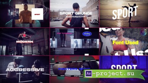 Videohive - Sport Grunge - 40185597 - Project for After Effects