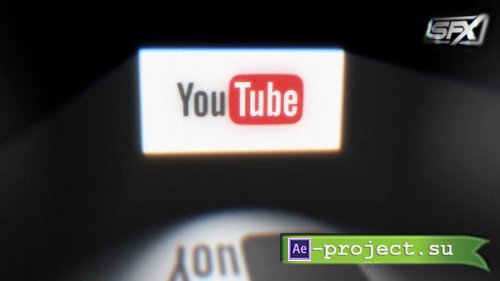 Videohive - Projector Light Logo Intro - 40773353 - Project for After Effects