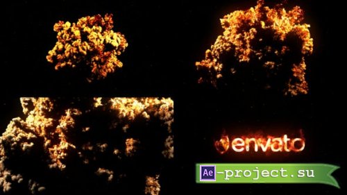 Videohive - Fire Explosion Logo Reveal - 40251813 - Project for After Effects