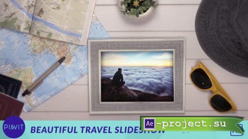 Videohive - Beautiful Travel Slideshow - Real footage - 40823273 - Project for After Effects