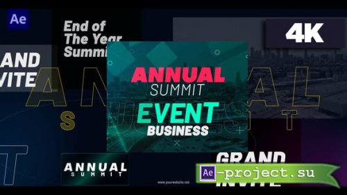 Videohive - Event of annual summit - 40782690 - Project for After Effects