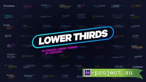 Videohive - Lower Thirds - 38527586 - Project for After Effects