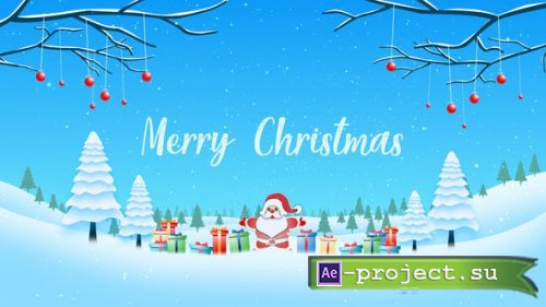 Videohive - Christmas Wishes Intro - 40863934 - Project for After Effects