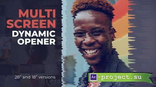 Videohive - Multiscreen Dynamic Opener - 39133084 - Project for After Effects