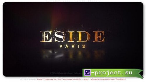 Videohive - Elegant Luxury Logo Reveal - 40903598 - Project for After Effects