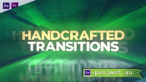 Videohive - Handcrafted Transitions - 40915196 - Project for After Effects