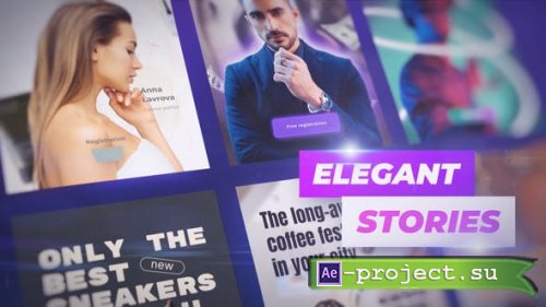 Videohive - Elegant Stories - 40916580 - Project for After Effects