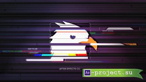 Videohive - Glitch Slice Logo Reveal - 40659549 - Project for After Effects