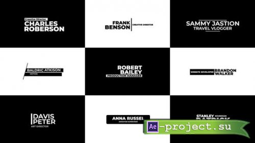 Videohive - Lower Thirds | After Effects - 40871896 - Project for After Effects
