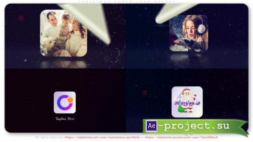 Videohive - Christmas Photos Logo Reveal - 41323683 - Project for After Effects