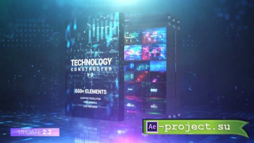 Videohive - Technology Constructor V2.2 - 25146667 - Project & Script for After Effects
