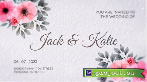 Videohive - Wedding Intro - 41219360 - Project for After Effects