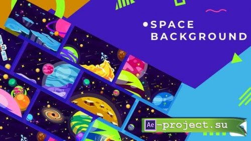Videohive - Space Background Animation | After Effects - 41255152 - Project for After Effects
