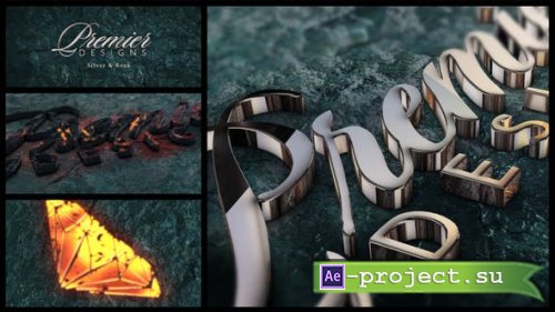 Videohive - Gold-Silver-Metal And Hot Stone - 41499286 - Project for After Effects