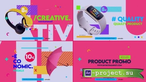 Videohive - Colorful Product Promo - 41353082 - Project for After Effects