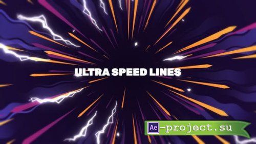 Videohive - Ultra Speed Lines - 41431796 - Project for After Effects
