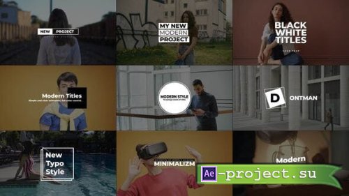 Videohive - Modern Titles 2.0 | After Effects - 41494462 - Project for After Effects