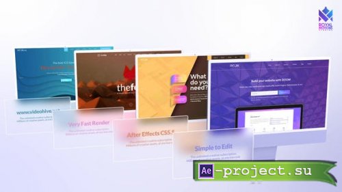 Videohive - Web presentation Mockup - 33036155 - Project for After Effects