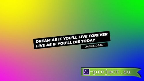 Videohive - Quotes Titles - 41571311 - Project for After Effects