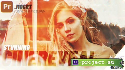 Videohive - CINEREVEAL  Cinematic Reveal Effects for Premiere Pro | Mogrt - 41066790